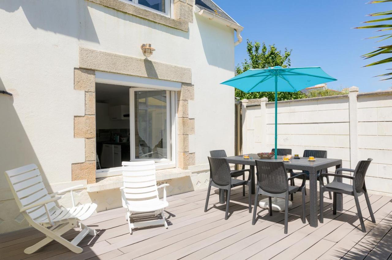 Vacances Pour 6 A Saint Guenole Penmarcʼh Eksteriør billede